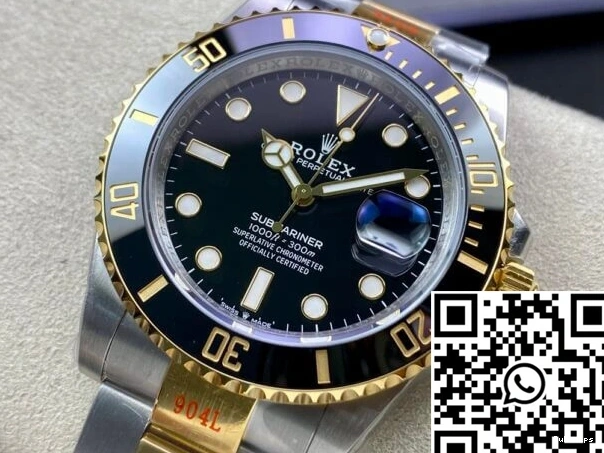 Bezel Submariner Rolex 41MM VS Black Factory M126613LN-0002 0514